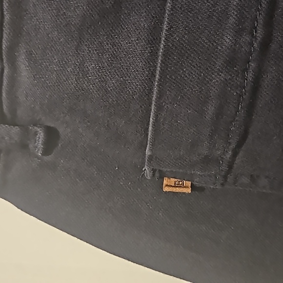 Judy blue high rise cuffed navy jogger/jeans - Picture 5 of 7